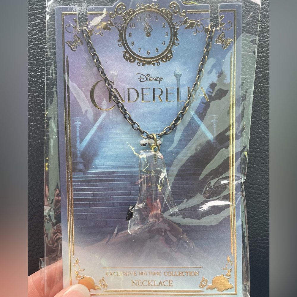 Disney Cinderella Glass Slipper Necklace